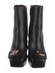 Louis Vuitton Signature Logo Leather Boots