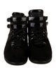Louis Vuitton LV Monogram Suede Wedge Sneakers