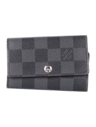 Louis Vuitton Damier Graphite 6 Key Holder
