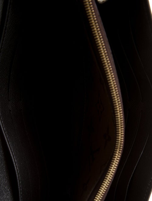 Louis Vuitton LV Monogram Coated Canvas Sarah Wallet