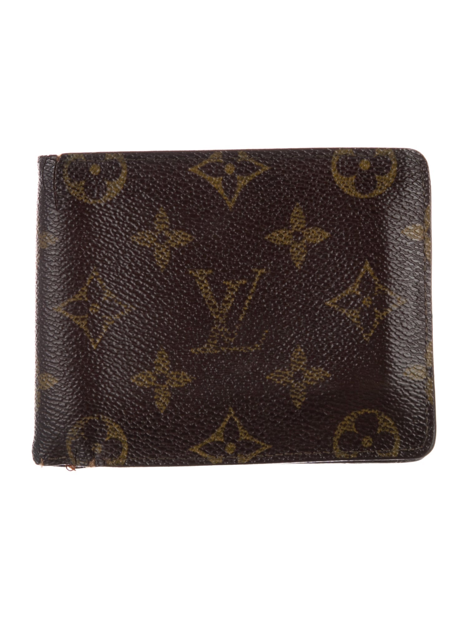 Louis Vuitton LV Monogram Coated Canvas Marco Wallet