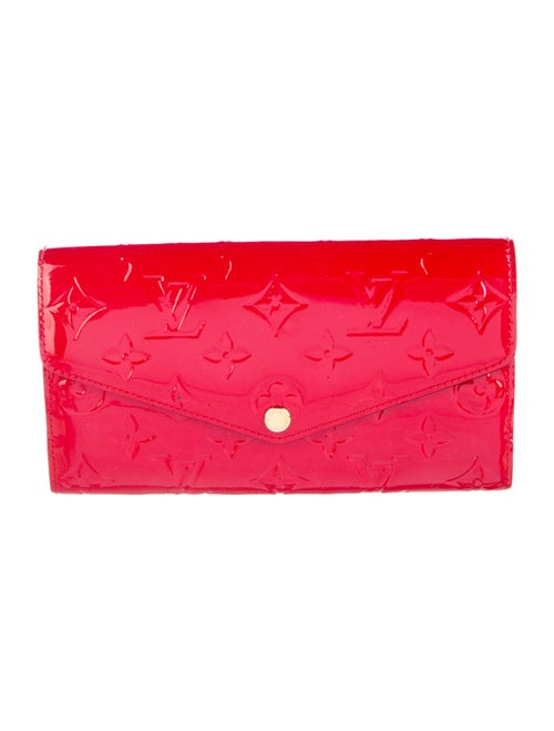Louis Vuitton Monogram Vernis Vernis Patent Leather Sarah Wallet
