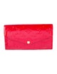 Louis Vuitton Monogram Vernis Vernis Patent Leather Sarah Wallet