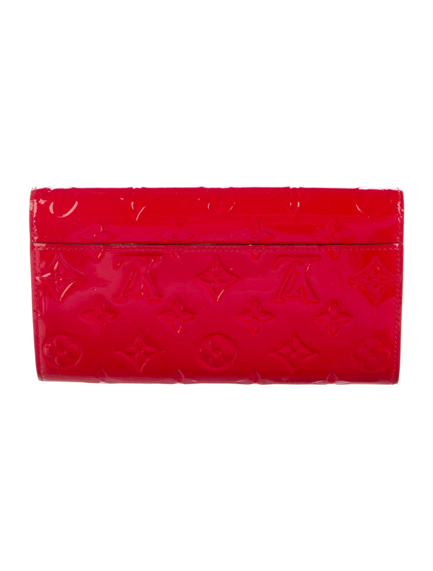 Louis Vuitton Monogram Vernis Vernis Patent Leather Sarah Wallet