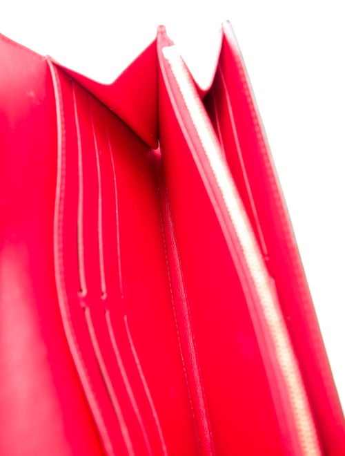 Louis Vuitton Monogram Vernis Vernis Patent Leather Sarah Wallet