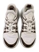 Louis Vuitton LV Monogram Leather Trim Embellishment Chunky Sneakers