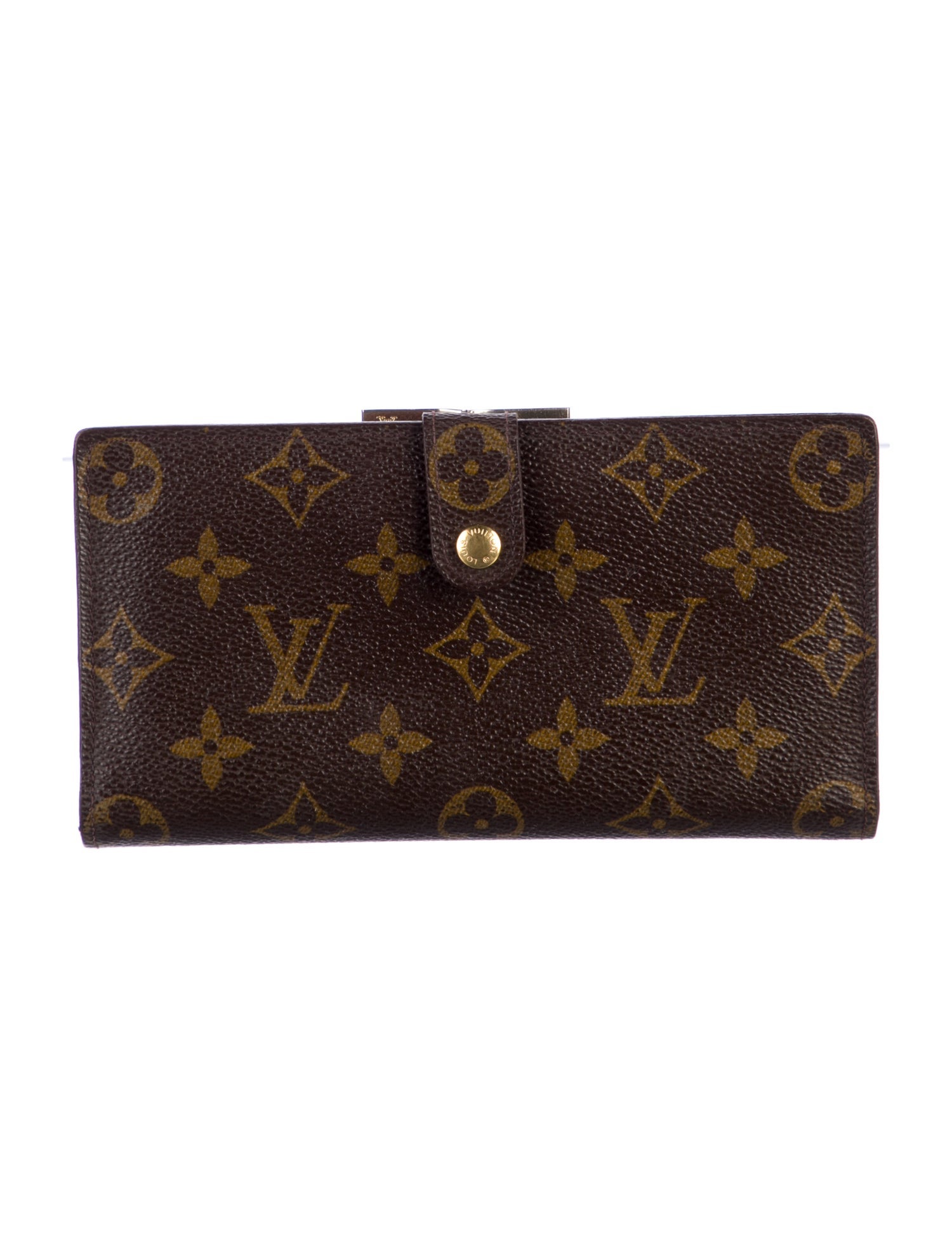 Louis Vuitton 1998 Monogram Pattern Clemence Wallet