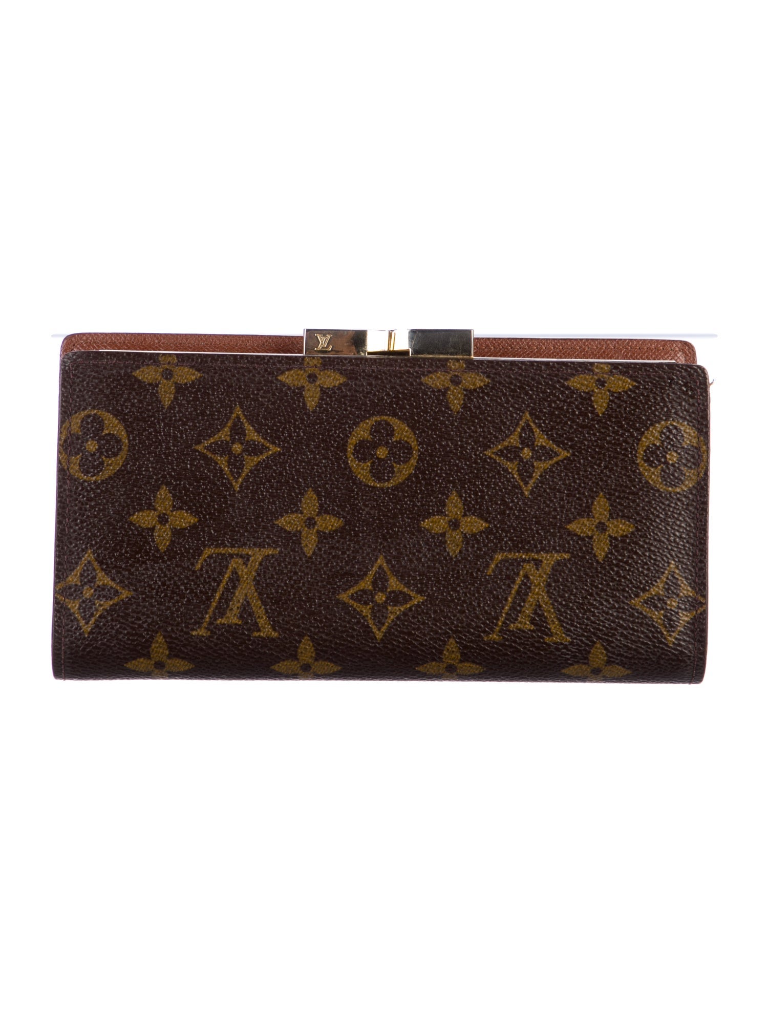 Louis Vuitton 1998 Monogram Pattern Clemence Wallet
