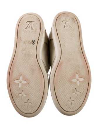 Louis Vuitton LV Monogram Leather Wedge Sneakers