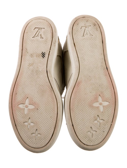 Louis Vuitton LV Monogram Leather Wedge Sneakers