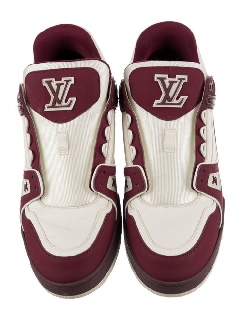 Louis Vuitton Signature Logo Leather Sneakers