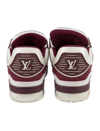 Louis Vuitton Signature Logo Leather Sneakers