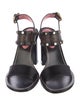 Louis Vuitton LV Monogram Leather Slingback Sandals