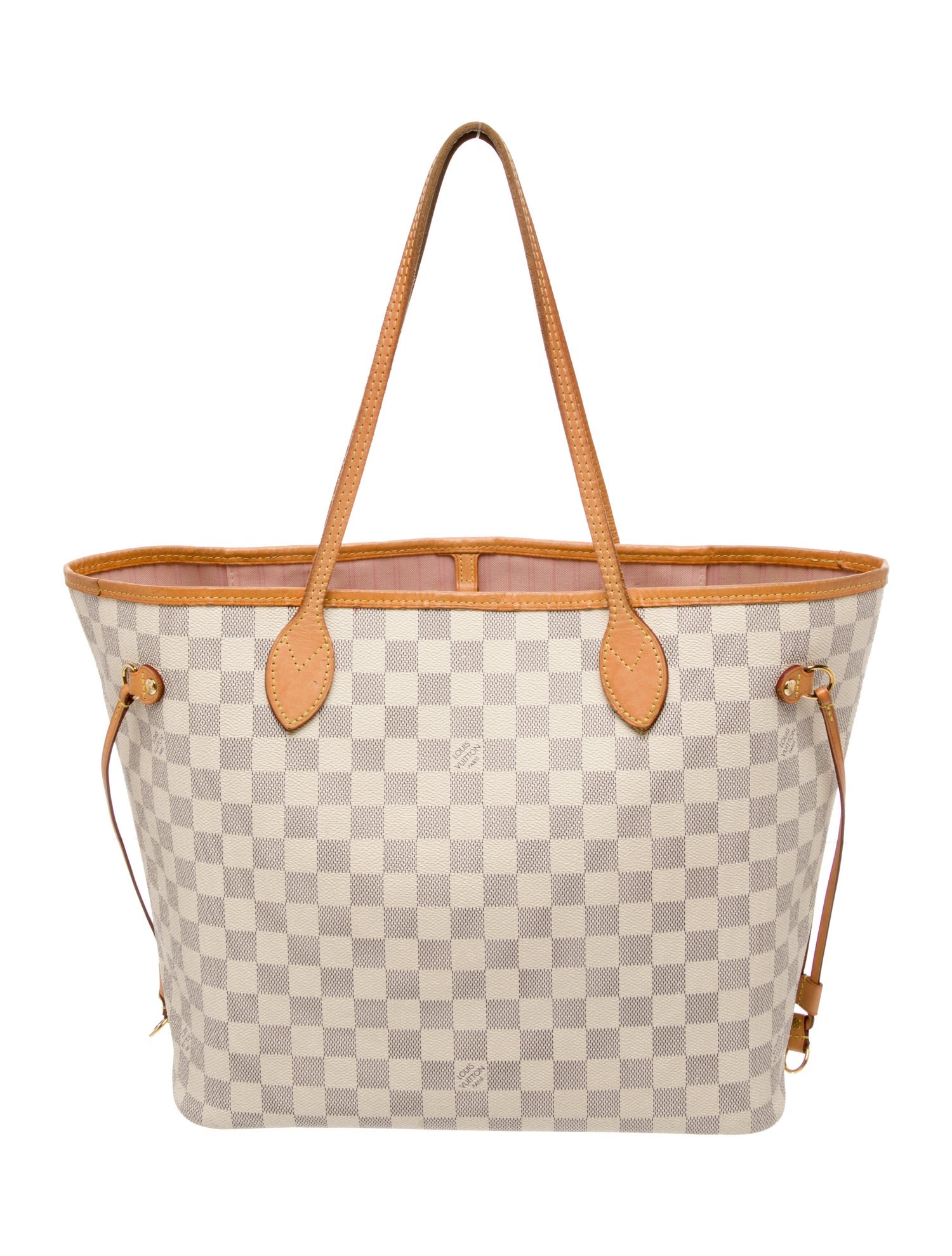 Louis Vuitton Damier Azur Neverfull w/Pouch MM