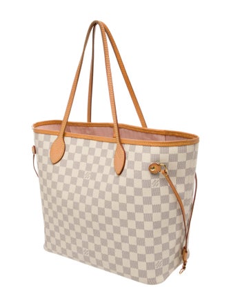 Louis Vuitton Damier Azur Neverfull w/Pouch MM