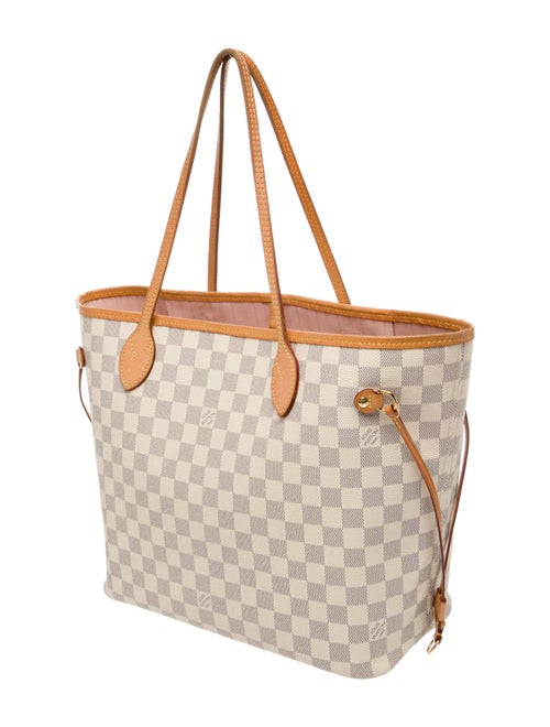 Louis Vuitton Damier Azur Neverfull w/Pouch MM