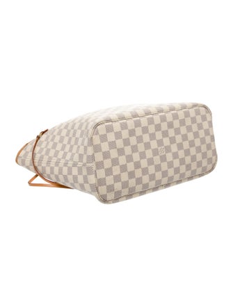 Louis Vuitton Damier Azur Neverfull w/Pouch MM