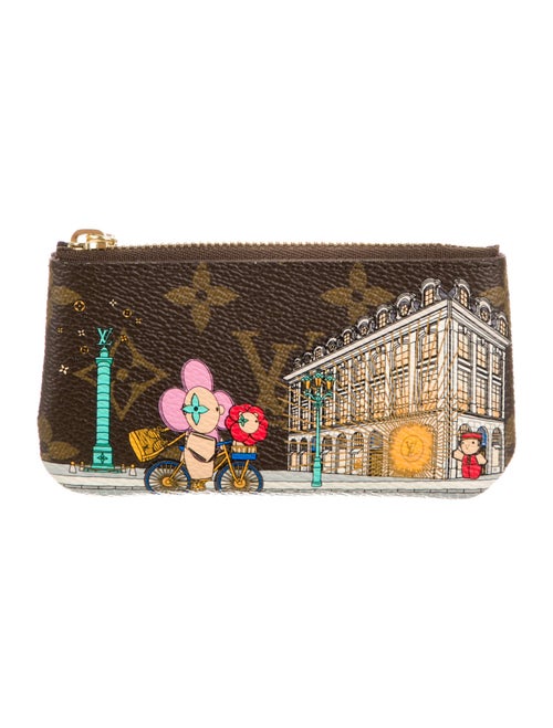 Louis Vuitton LV Monogram Coated Canvas Vivienne Wallet