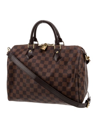 Louis Vuitton Damier Ebene Speedy Bandouliere 30