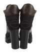 Louis Vuitton LV Monogram Suede Combat Boots