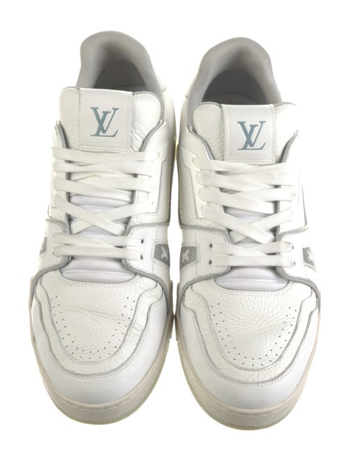 Louis Vuitton Signature Logo Leather Sneakers
