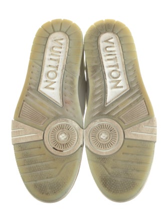 Louis Vuitton Signature Logo Leather Sneakers