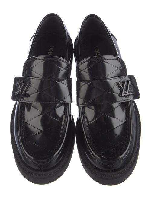 Louis Vuitton LV Monogram Patent Leather Loafers