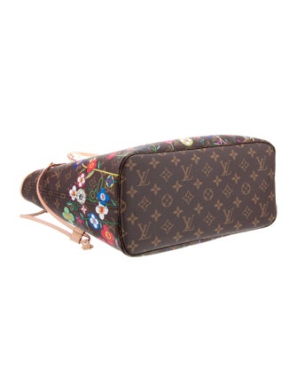 Louis Vuitton LV Monogram Flowers Neverfull w/Pouch MM 2025