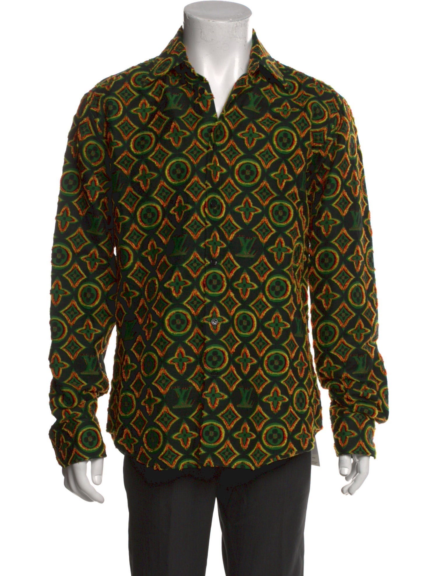 Louis Vuitton 2021 LV Monogram Western Shirt