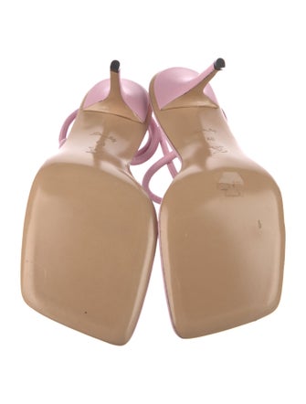 Louis Vuitton Leather Slingback Sandals