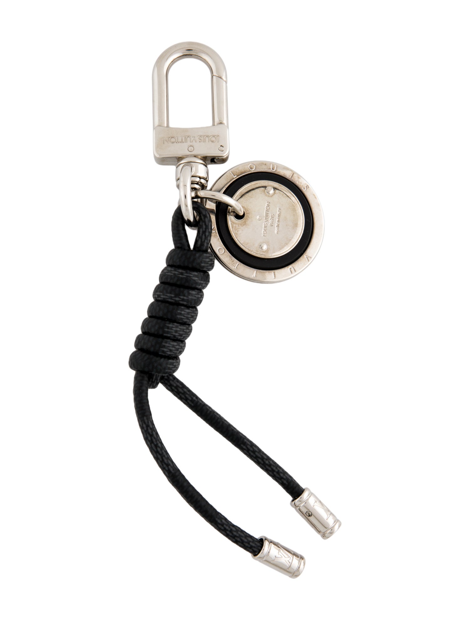 Louis Vuitton Graphite Rope Bag Charm & Key Holder