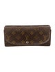 Louis Vuitton LV Monogram Coated Canvas Zippy Wallet