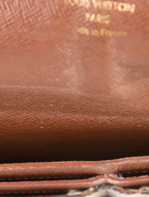 Louis Vuitton LV Monogram Coated Canvas Zippy Wallet