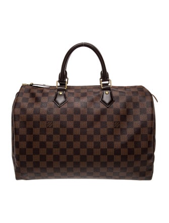 Louis Vuitton Damier Ebene Speedy 35