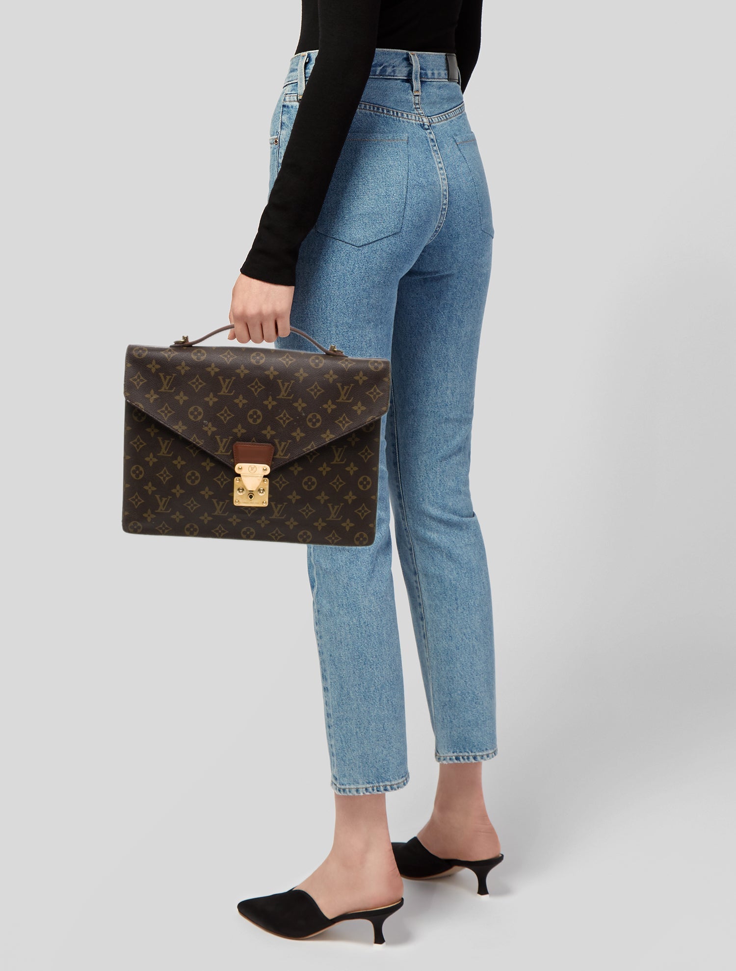 Louis Vuitton LV Monogram Serviette Conseiller