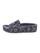Louis Vuitton Canvas Printed Slides