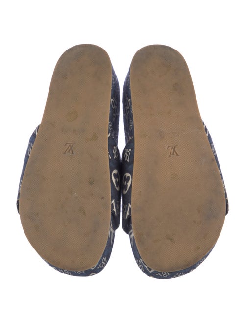 Louis Vuitton Canvas Printed Slides