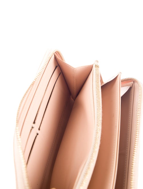 Louis Vuitton Monogram Vernis Vernis Patent Leather Zippy Wallet