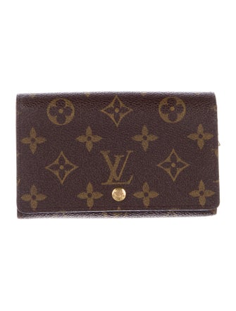 Louis Vuitton LV Monogram Coated Canvas Compact Wallet