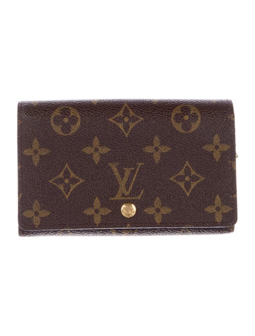 Louis Vuitton LV Monogram Coated Canvas Compact Wallet