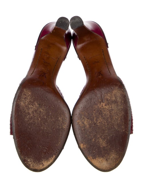 Louis Vuitton Snakeskin Slides