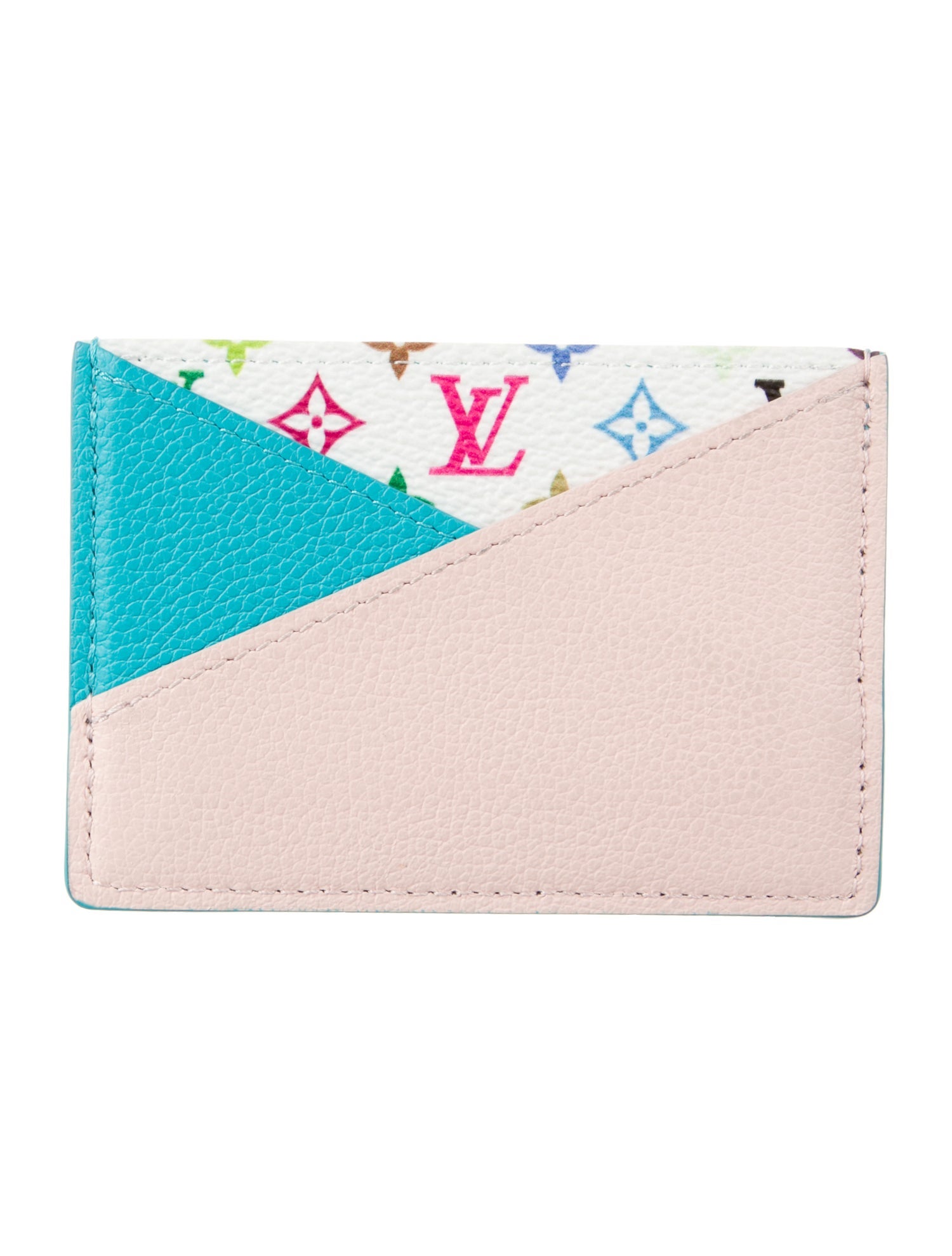 Louis Vuitton Multicolore Monogram Pattern Leather Card Holder