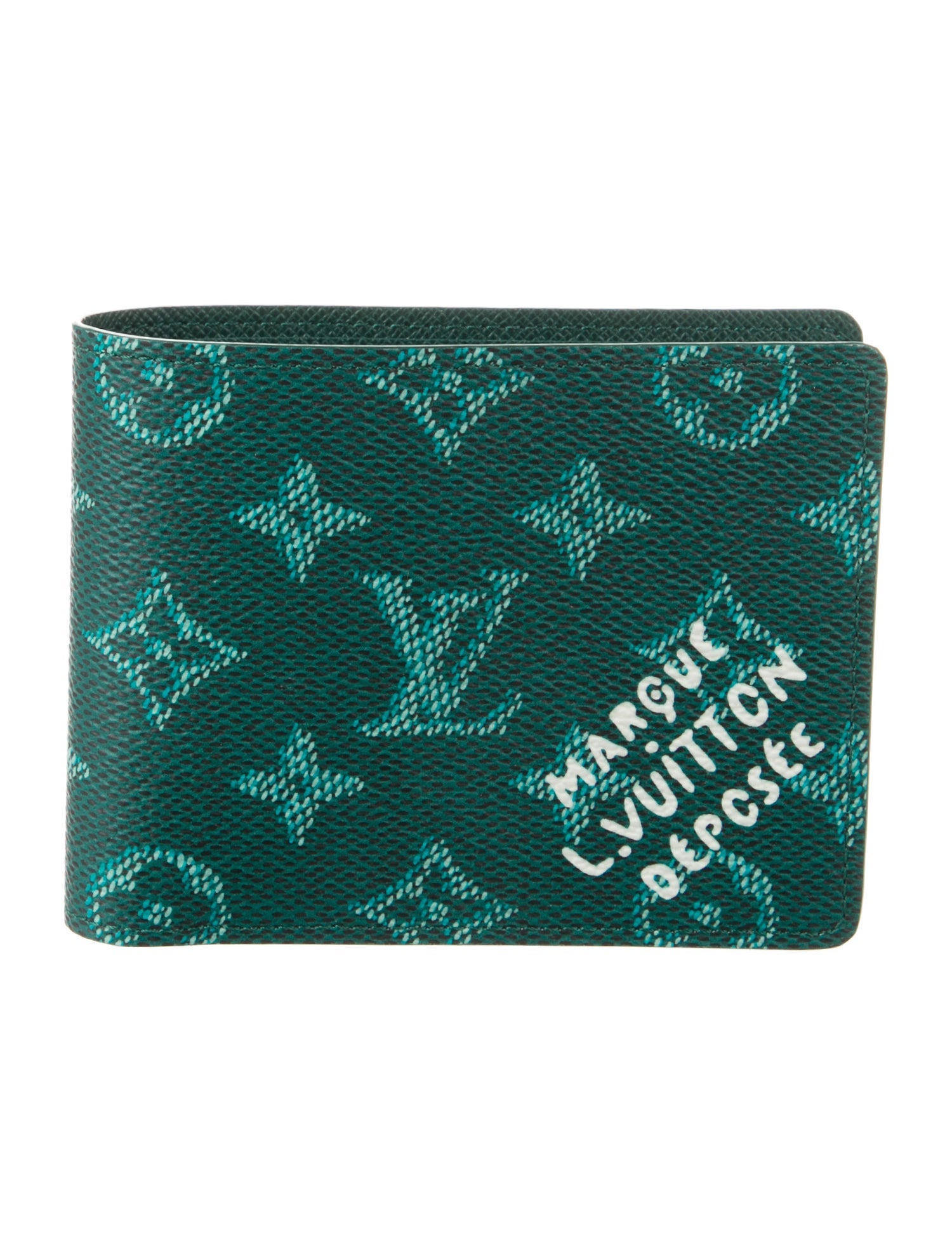 Louis Vuitton Coated Canvas Bifold Wallet