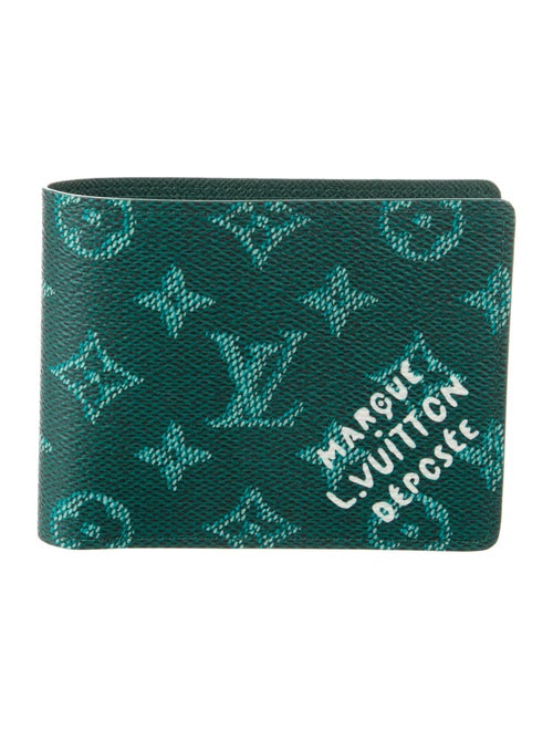 Louis Vuitton Coated Canvas Bifold Wallet