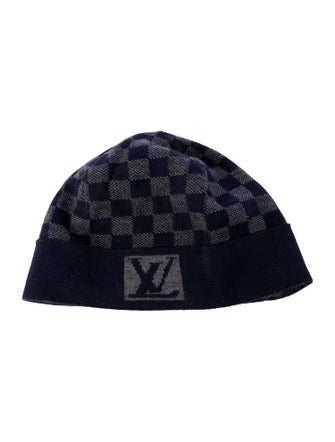 Louis Vuitton Petit Damier Wool Beanie