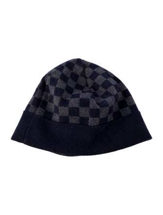 Louis Vuitton Petit Damier Wool Beanie