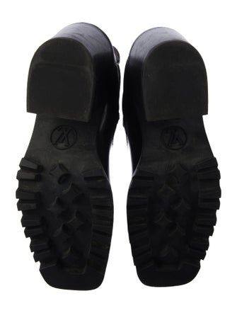 Louis Vuitton LV Monogram Patent Leather Chelsea Boots