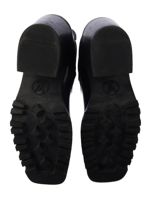 Louis Vuitton LV Monogram Patent Leather Chelsea Boots