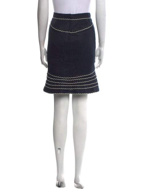 Louis Vuitton Late 1990's - Early 2000's Knee-Length Skirt