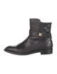 Louis Vuitton Leather Moto Boots